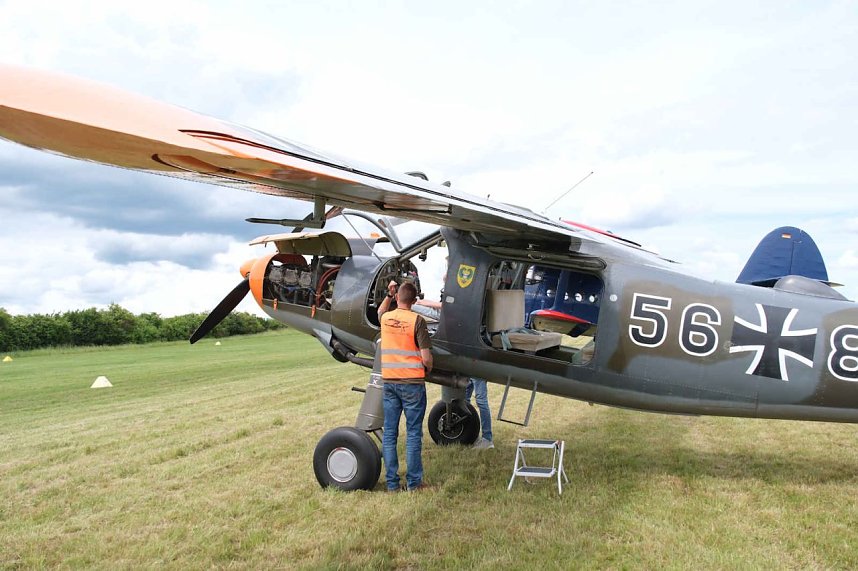 Impressionen vom Flugplatzfest in Nordhausen.