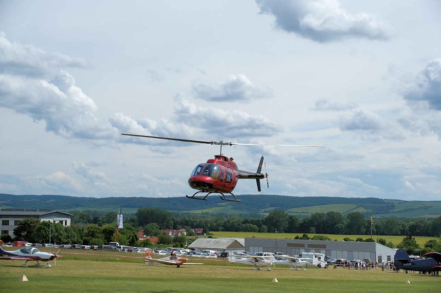 Impressionen vom Flugplatzfest in Nordhausen.