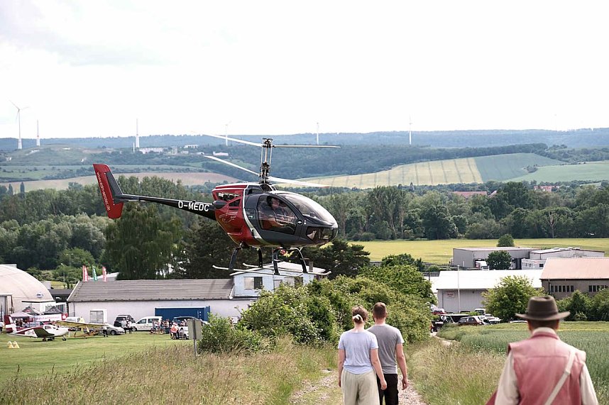 Impressionen vom Flugplatzfest in Nordhausen.