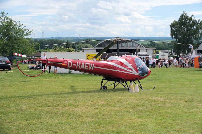Impressionen vom Flugplatzfest in Nordhausen.