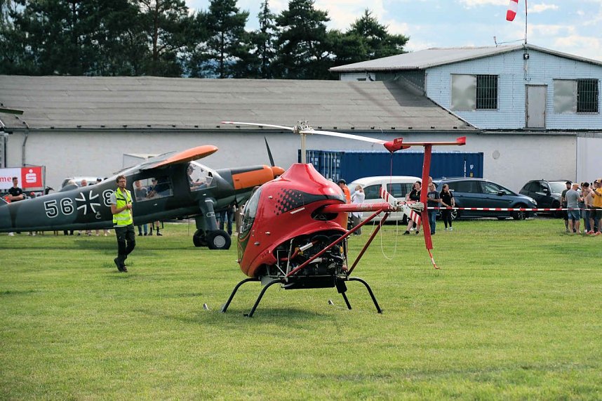 Impressionen vom Flugplatzfest in Nordhausen.