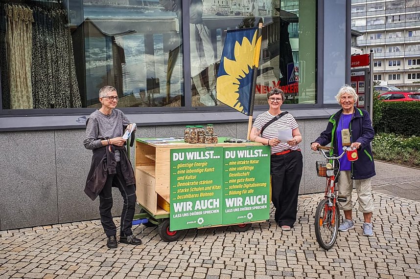 Kippensammelaktion der Nordh&auml;user Gr&uuml;nen macht auch Stadtverschmutzung aufmerksam