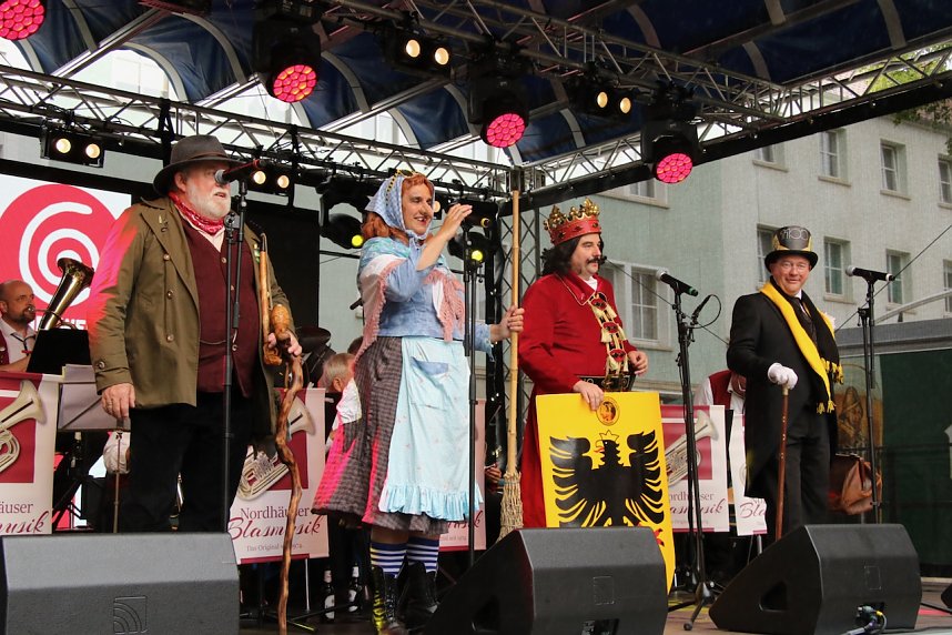 Er&ouml;ffnung des 56. Nordh&auml;user Rolandsfestes