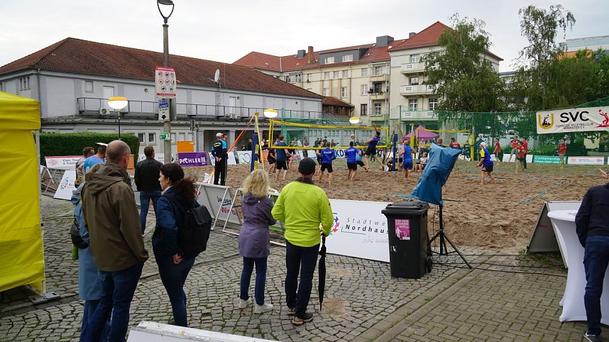 Impressionen vom ersten Abend des Rolandsfestes in Nordhausen.