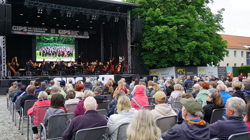 Impressionen vom ersten Abend des Rolandsfestes in Nordhausen.