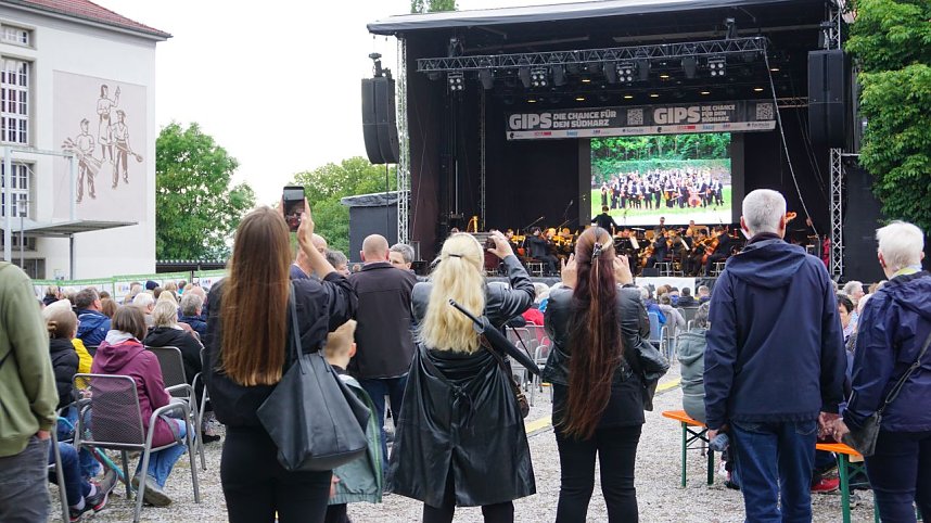 Impressionen vom ersten Abend des Rolandsfestes in Nordhausen.
