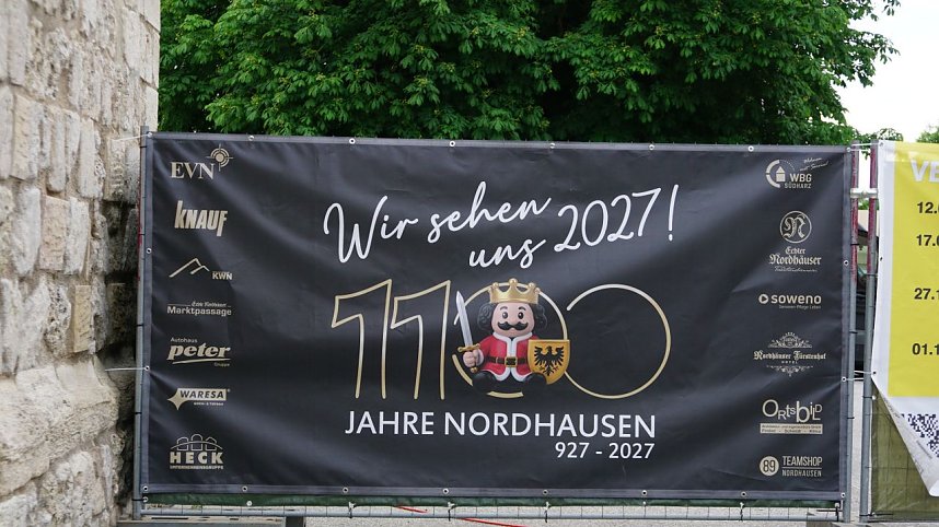 Impressionen vom ersten Abend des Rolandsfestes in Nordhausen.