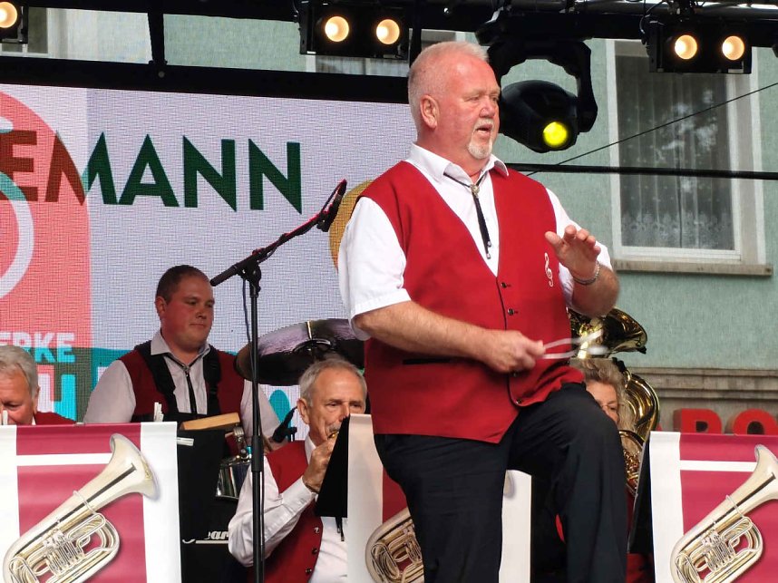 Impressionen vom ersten Abend des Rolandsfestes in Nordhausen.