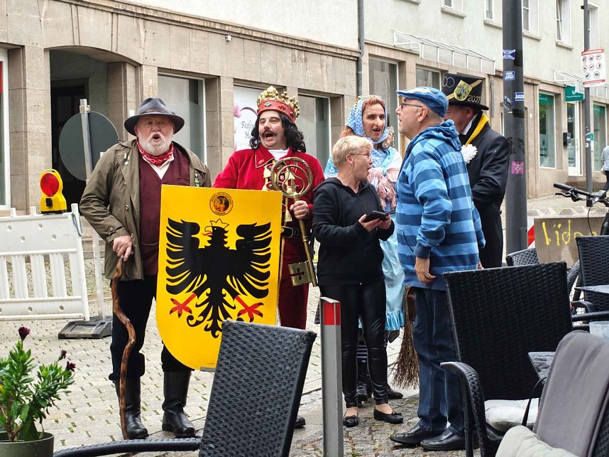 Impressionen vom ersten Abend des Rolandsfestes in Nordhausen.
