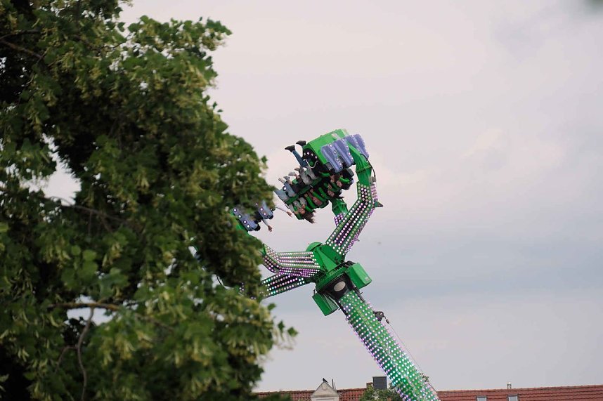 Impressionen vom ersten Abend des Rolandsfestes in Nordhausen.