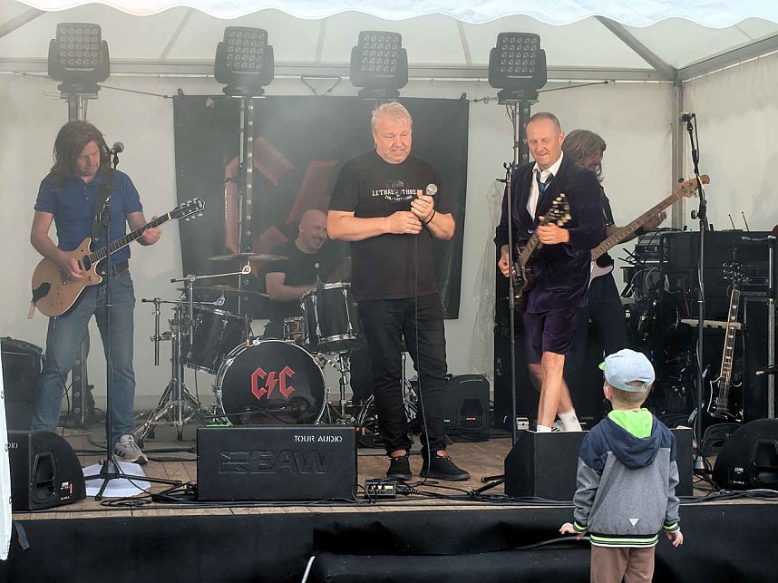 Impressionen vom ersten Abend des Rolandsfestes in Nordhausen.