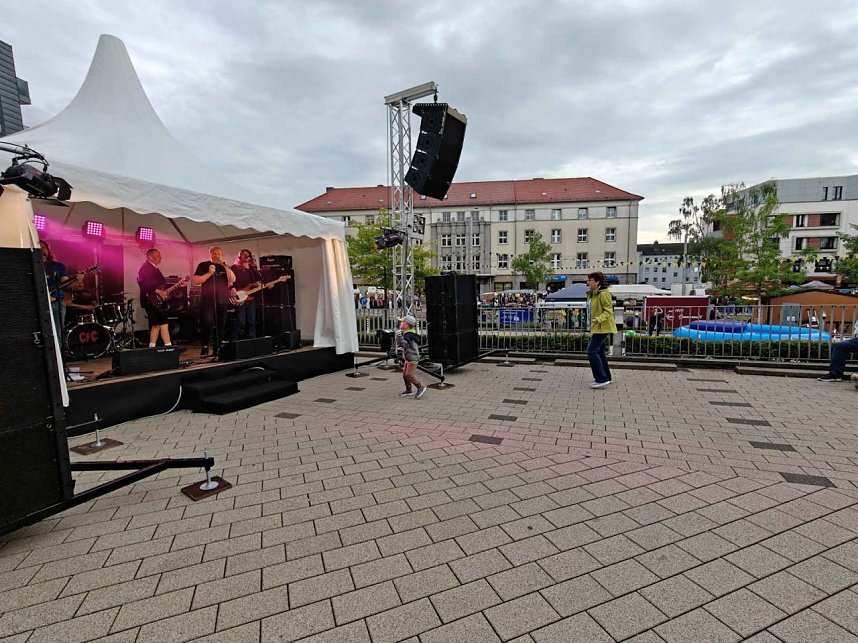 Impressionen vom ersten Abend des Rolandsfestes in Nordhausen.