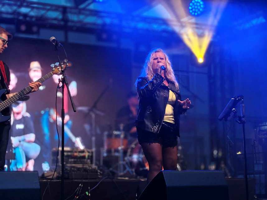 Impressionen vom ersten Abend des Rolandsfestes in Nordhausen.