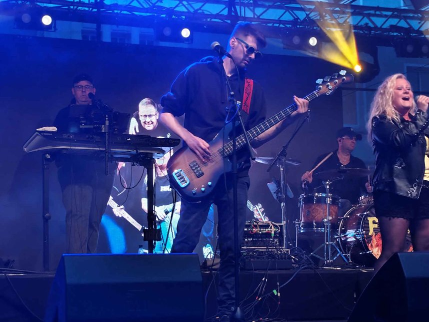 Impressionen vom ersten Abend des Rolandsfestes in Nordhausen.