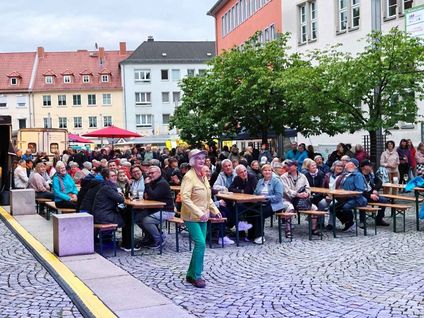 Impressionen vom ersten Abend des Rolandsfestes in Nordhausen.
