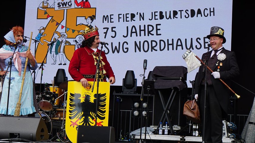 Impressionen vom Kinderfest und SWG-Geburtstag auf dem Petersberg.