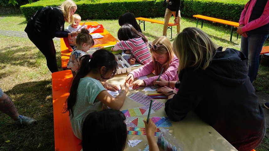 Impressionen vom Kinderfest und SWG-Geburtstag auf dem Petersberg.