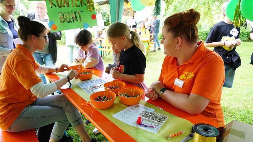 Impressionen vom Kinderfest und SWG-Geburtstag auf dem Petersberg.