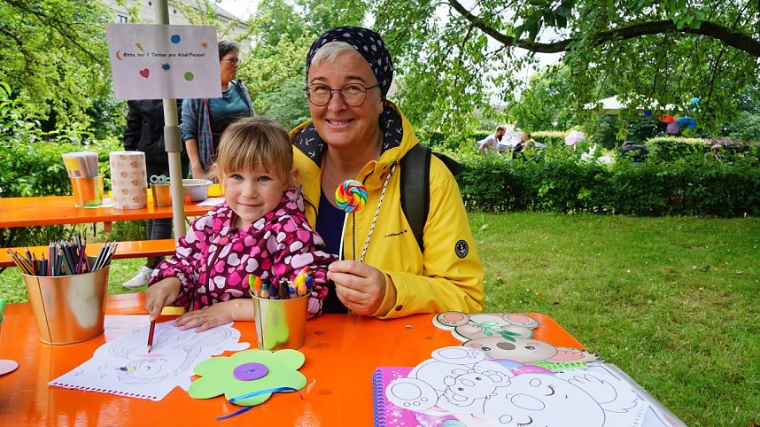 Impressionen vom Kinderfest und SWG-Geburtstag auf dem Petersberg.