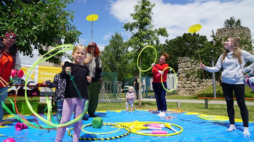 Impressionen vom Kinderfest und SWG-Geburtstag auf dem Petersberg.