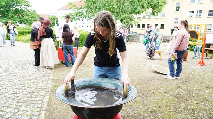 Impressionen vom Kinderfest und SWG-Geburtstag auf dem Petersberg.