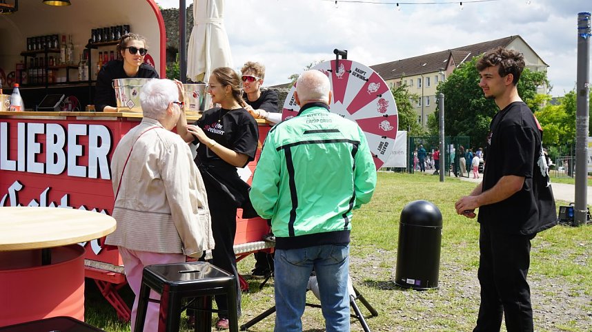 Impressionen vom Kinderfest und SWG-Geburtstag auf dem Petersberg.