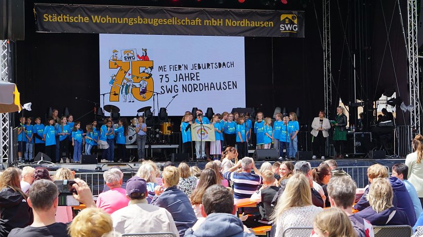 Impressionen vom Kinderfest und SWG-Geburtstag auf dem Petersberg.
