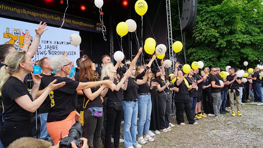 Impressionen vom Kinderfest und SWG-Geburtstag auf dem Petersberg.