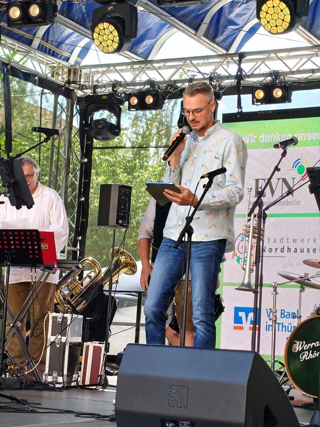 Impressionen vom zweiten Tag des Rolandfestes in Nordhausen.