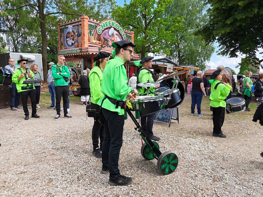 Impressionen vom zweiten Tag des Rolandfestes in Nordhausen.