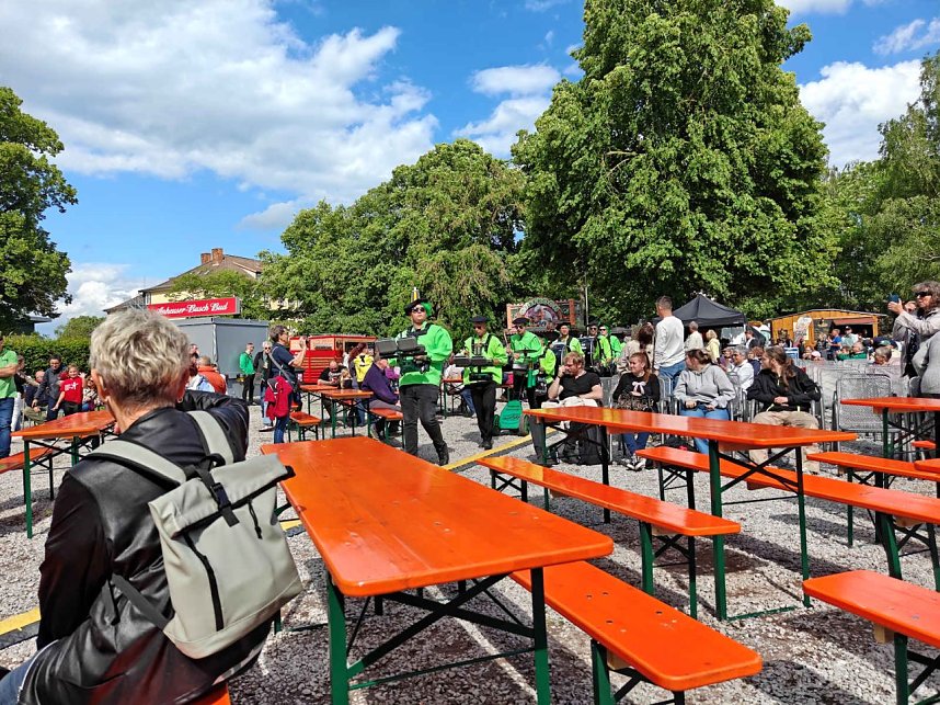 Impressionen vom zweiten Tag des Rolandfestes in Nordhausen.