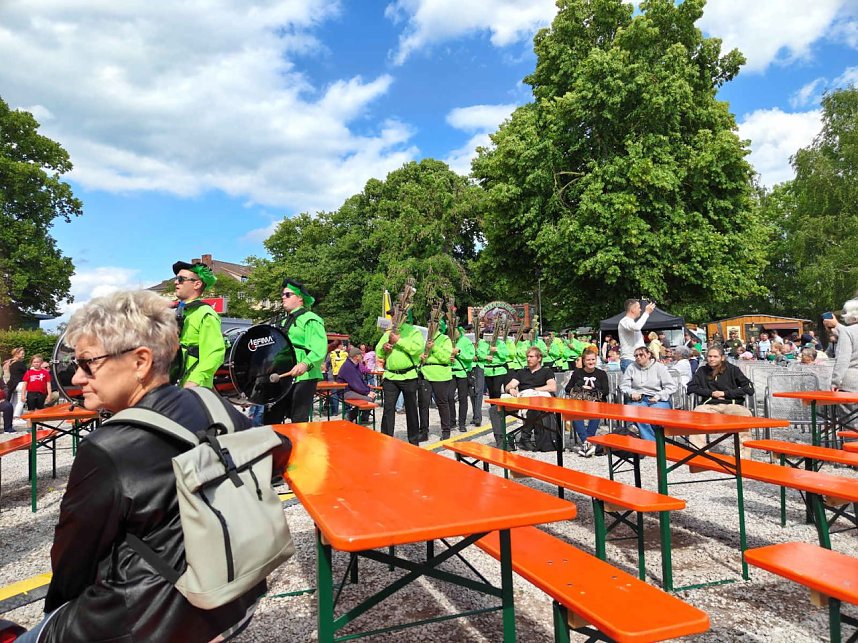 Impressionen vom zweiten Tag des Rolandfestes in Nordhausen.