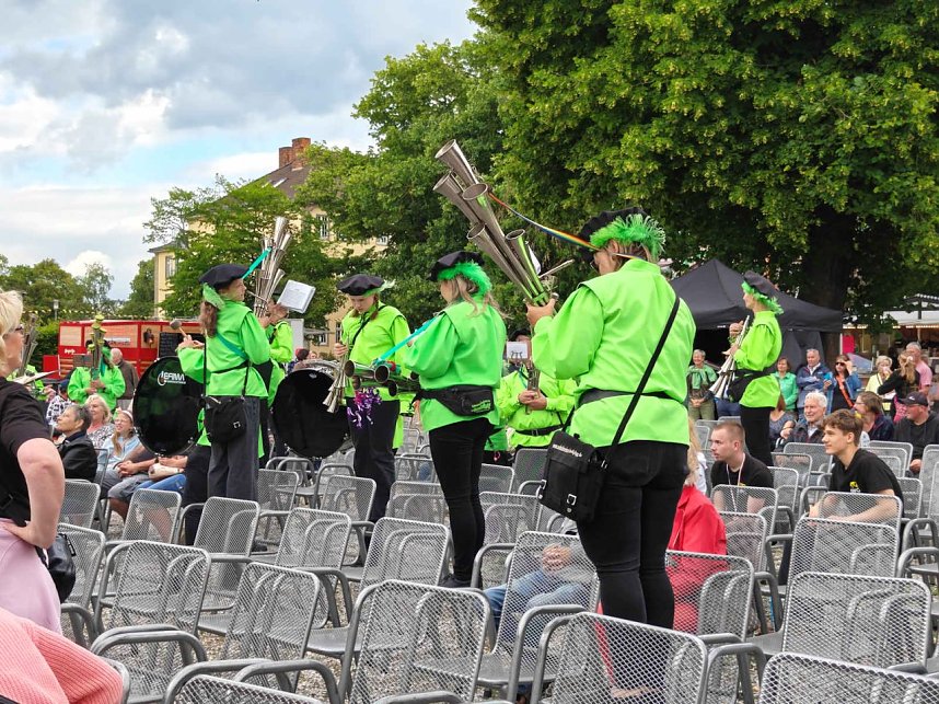 Impressionen vom zweiten Tag des Rolandfestes in Nordhausen.