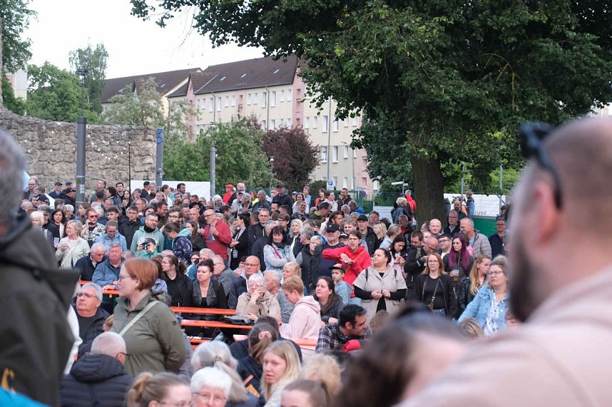 Impressionen vom zweiten Tag des Rolandfestes in Nordhausen.