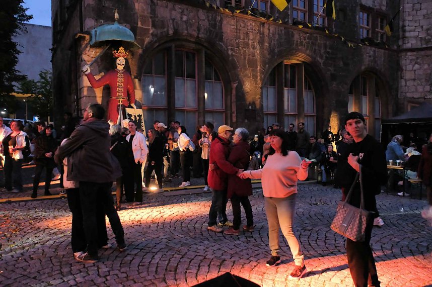 Impressionen vom zweiten Tag des Rolandfestes in Nordhausen.