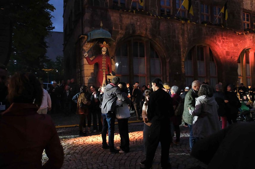 Impressionen vom zweiten Tag des Rolandfestes in Nordhausen.