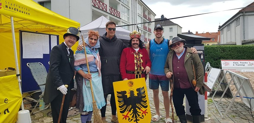 Beim Rolandsfest wurde wieder Beachvolleyball gespielt. 