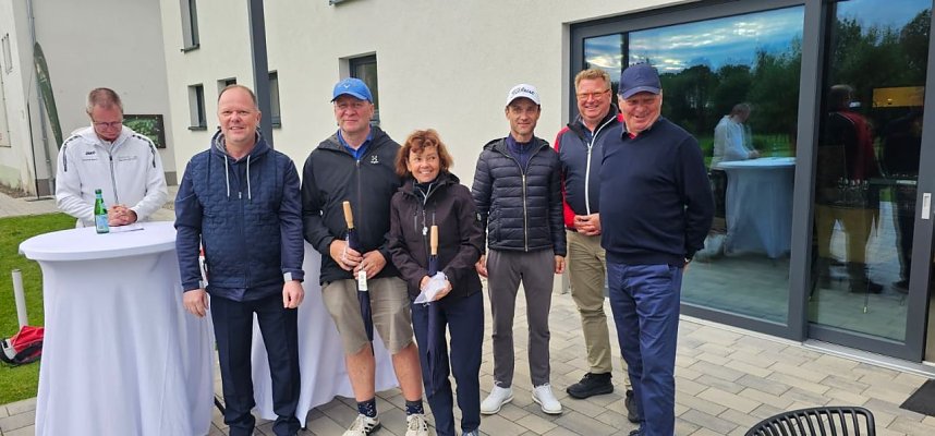 Gute Stimmung herrschte am Wochenende beim ersten Golfturnier in Neustadt.