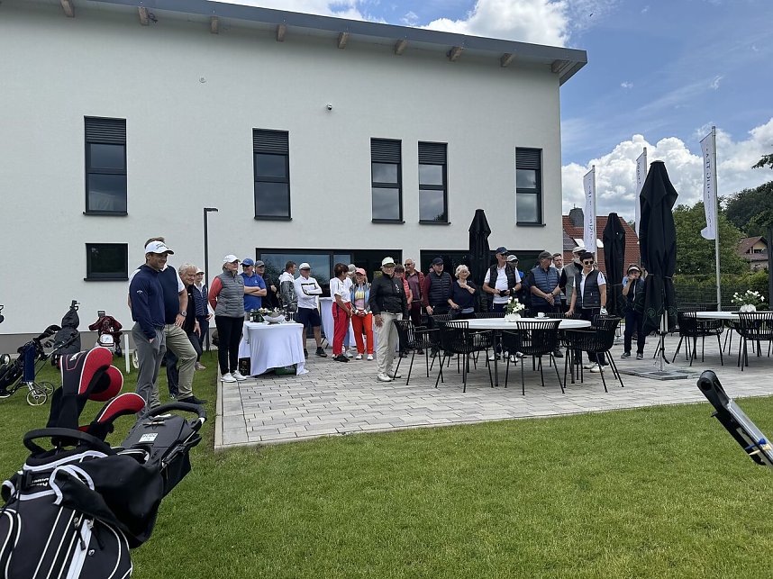 Gute Stimmung herrschte am Wochenende beim ersten Golfturnier in Neustadt.