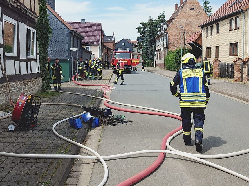Brand in Gro&szlig;werther
