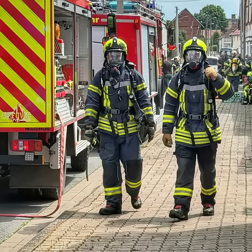 Brand in Gro&szlig;werther