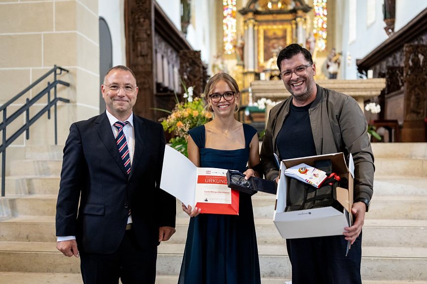 Feierliche Zeugnis&uuml;bergabe des Humboldt-Gymnasiums am Nordh&auml;user Dom