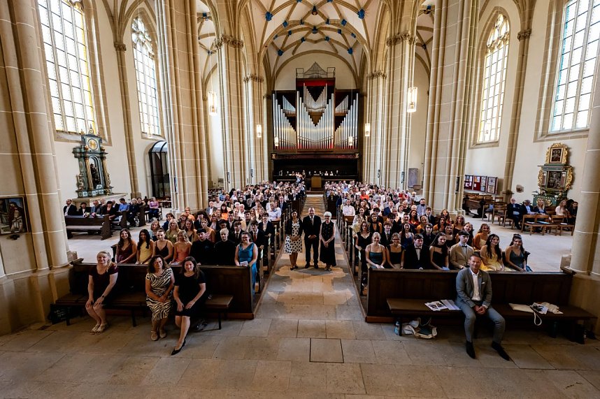 Feierliche Zeugnis&uuml;bergabe des Humboldt-Gymnasiums am Nordh&auml;user Dom