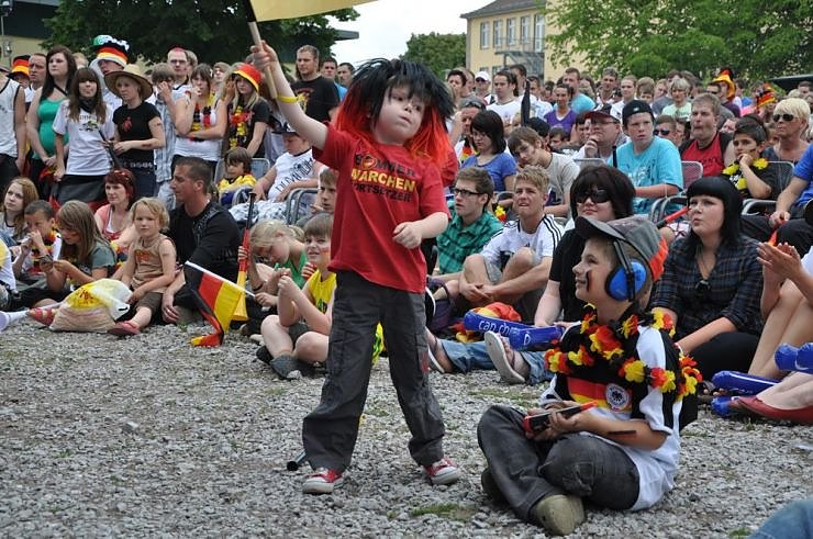 Public Viewing auf den Petersberg