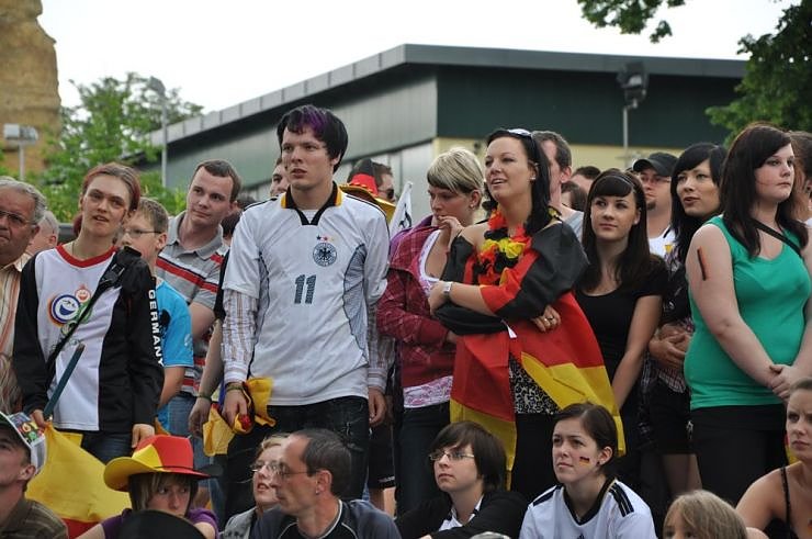 Public Viewing auf den Petersberg
