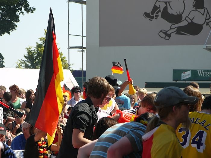 WM-Stimmung auf dem Berg