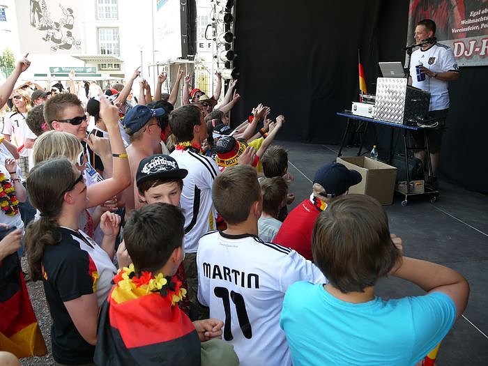 Fu&szlig;ball-Fieber auf dem Berg
