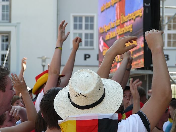 Fu&szlig;ball-Fieber auf dem Berg
