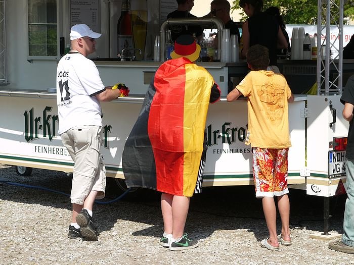 Fu&szlig;ball-Fieber auf dem Berg