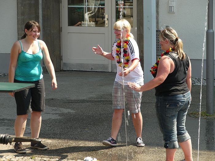 Fu&szlig;ball-Fieber auf dem Berg